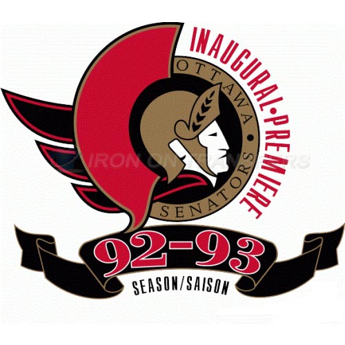 Ottawa Senators Iron-on Stickers (Heat Transfers)NO.281